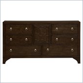 Martin Furniture Ellipse 6 Drawer Dresser in Graphite Finish