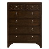 Martin Furniture Ellipse 6 Drawer Chest in Graphite Finish