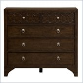 Martin Furniture Ellipse Media Chest in Graphite Finish