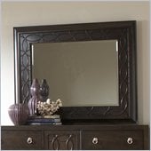 Martin Furniture Ellipse Mirror in Graphite Finish