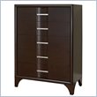 ADD TO YOUR SET: Martin Furniture Brookside 5 Drawer Chest in Mocha Finish