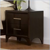 Martin Furniture Brookside Nightstand in Mocha Finish
