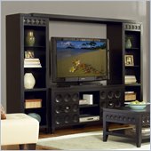 Kathy Ireland by Martin Crescent 101” Entertainment Wall Unit in Black