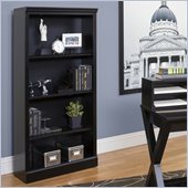 Kathy Ireland by Martin Worx Open Bookcase in Black