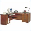 Kathy Ireland Home by Martin Furniture California Bungalow L-Shaped Computer Desk and Left... by Kathy Ireland