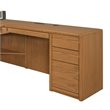 ADD TO YOUR SET: Kathy Ireland Home by Martin Furniture Contemporary Right Hand Facing Keyboard Return for 68