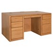 Buy Kathy Ireland Home by Martin Furniture Contemporary Double Pedestal Wood Computer Desk in... by Kathy Ireland now!