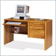 Kathy Ireland Home by Martin Furniture Contemporary Wood Student Desk in Oak by Kathy Ireland