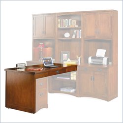 Kathy Ireland Home by Martin Furniture Mission Pasadena Peninsula Desk