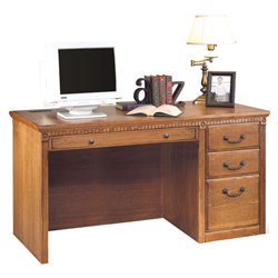 Kathy Ireland Home by Martin Furniture Huntington Oxford Single Pedestal Wood Computer... by Kathy Ireland