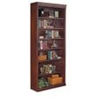 ADD TO YOUR SET: Kathy Ireland Home by Martin Furniture Huntington Club Solid Wood 7 Shelf Wood Bookcase in Distressed Cherry