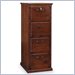 Kathy Ireland Home by Martin Furniture Huntington Oxford 4 Drawer Vertical File Storage Cabinet in Burnish