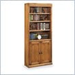ADD TO YOUR SET: Kathy Ireland Home by Martin Furniture Huntington Oxford Bookcases With Lower Doors in Wheat