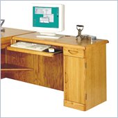 Kathy Ireland Home by Martin Furniture Waterfall Desk for Left Hand Facing Return