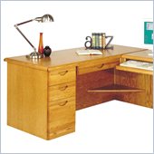 Kathy Ireland Home by Martin Furniture Waterfall Desk for Right Hand Facing Return
