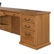 ADD TO YOUR SET: Kathy Ireland Home by Martin Furniture Huntington Oxford Right Hand Facing Computer Return for 68