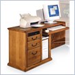 ADD TO YOUR SET: Kathy Ireland Home by Martin Furniture Huntington Oxford Left Hand Facing Computer Return for 68