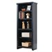 Kathy Ireland Home by Martin Furniture Tribeca Loft Black Bookcase
