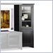 Kathy Ireland Home by Martin Furniture Tribeca Loft Right Pier in Black Finish