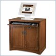 ADD TO YOUR SET: Kathy Ireland Home by Martin Furniture Mission Pasadena Wood Computer Base in Cherry 