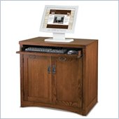 Kathy Ireland Home by Martin Furniture Mission Pasadena Wood Computer Base in Cherry 