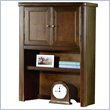 ADD TO YOUR SET: Kathy Ireland Home by Martin Furniture Tribeca Loft Cherry Desk Hutch with Doors