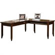 ADD TO YOUR SET: Kathy Ireland Home by Martin Furniture Tribeca Loft Cherry Return for Writing Desk