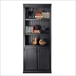 Kathy Ireland Home by Martin Furniture Southampton Onyx Bookcases in Onyx
