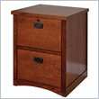 ADD TO YOUR SET: Kathy Ireland Home by Martin Furniture Mission Pasadena 2 Drawer Vertical Wood File Cabinet in Mission-Inspired Finish 