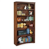 Kathy Ireland Home by Martin Furniture Mission Pasadena 6 Shelf Open Wood Bookcase