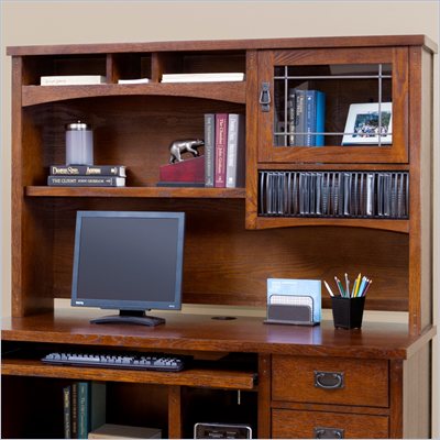 Kathy Ireland Home by Martin Furniture California Bungalow Organizer Hutch