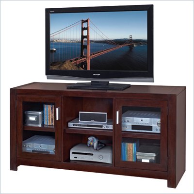 Kathy Ireland by Martin Carlton  Full Sized TV Stand in Bourbon