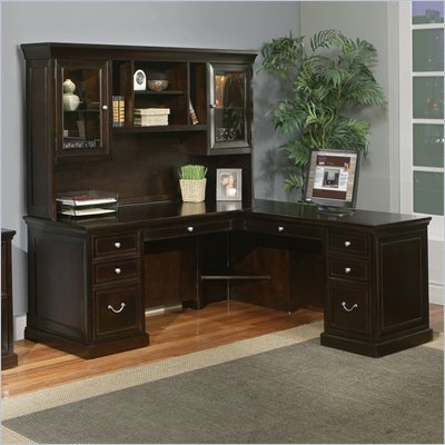 Kathy Ireland By Martin Fulton Office L-Shaped Executive Desk