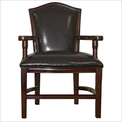 Kathy Ireland by Martin Mount View Guest Chair in Rich Cherry