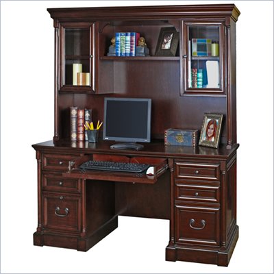 Kathy Ireland by Martin Mount View Efficiency Credenza w/ Hutch