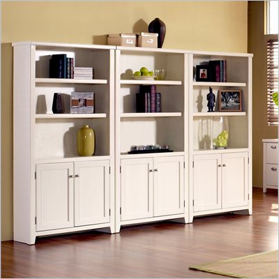 Kathy Ireland Home by Martin Furniture Tribeca Wall Bookcase