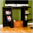 Southern Enterprises Black Contemporary Sofa Table