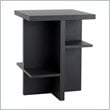 Southern Enterprises Black Contemporary End Table