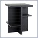 Southern Enterprises Black Contemporary End Table