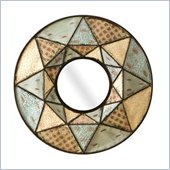 Southern Enterprises Round Decorative Wall Mirror