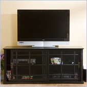 Southern Enterprises Black Wood Ming TV Stand