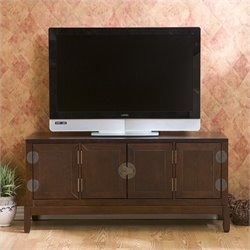 Southern Enterprises Dynasty Wood TV Stand
