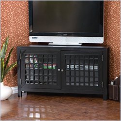 Southern Enterprises Narita Black Corner Media Stand