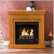Southern Enterprises Walden Plantation Oak Fireplace