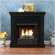 Southern Enterprises Walden Black Fireplace