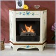 Southern Enterprises Allegheny Hand Painted Fireplace