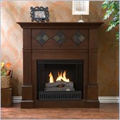 Southern Enterprises Monticello Faux Slate Fireplace