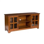 Southern Enterprises Remington Mission Oak Media Stand
