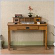 Southern Enterprises Francisco Mission Wood Writing Desk in Oak