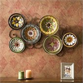 Southern Enterprises Scattered Italian Plates Wall Art